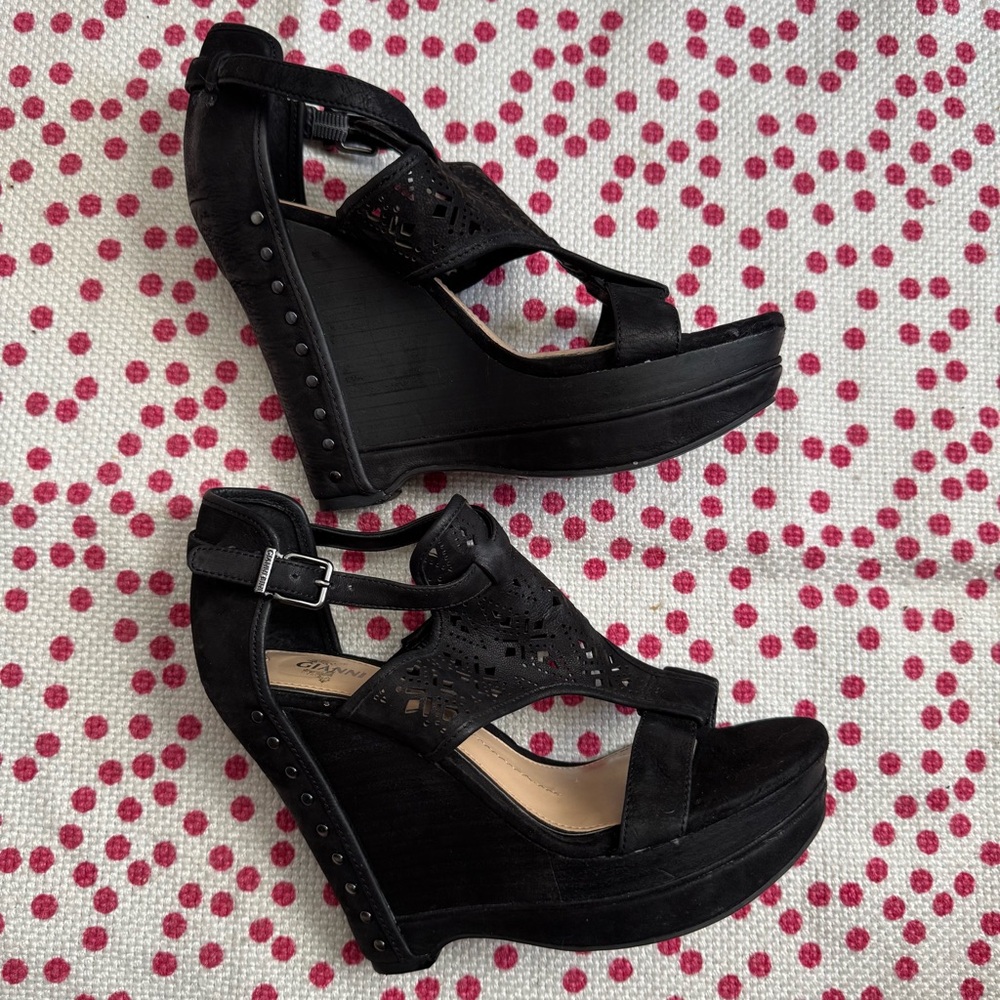 Gianni Bini Rissa Wedge Heels - Picture 11 of 17